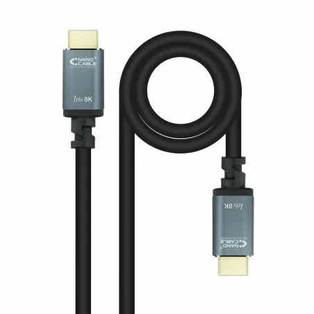 Кабель HDMI NANOCABLE 10.15.8002 Чёрный 2 m 8K Ultra HD