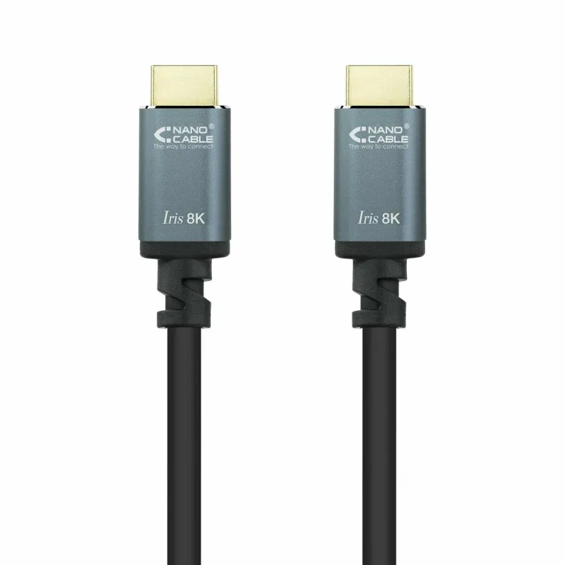 Кабель HDMI NANOCABLE 10.15.8002 Чёрный 2 m 8K Ultra HD