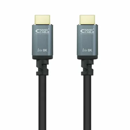 Кабель HDMI NANOCABLE 10.15.8002 Чёрный 2 m 8K Ultra HD