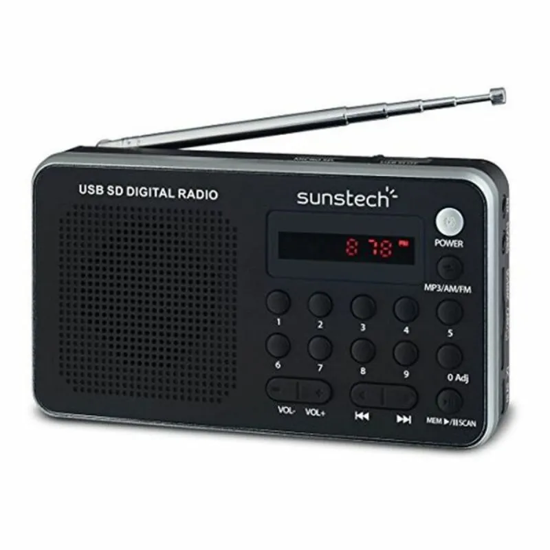 Kaasaskantav Digitaalne Raadio Sunstech RPDS32SL Wi-Fi