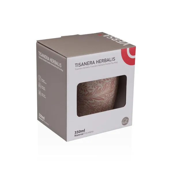 Tass Teefiltriga Versa Roosa