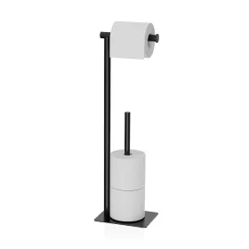 Vessapaperirullateline Versa Musta 13 X 53 X 16,5 CM