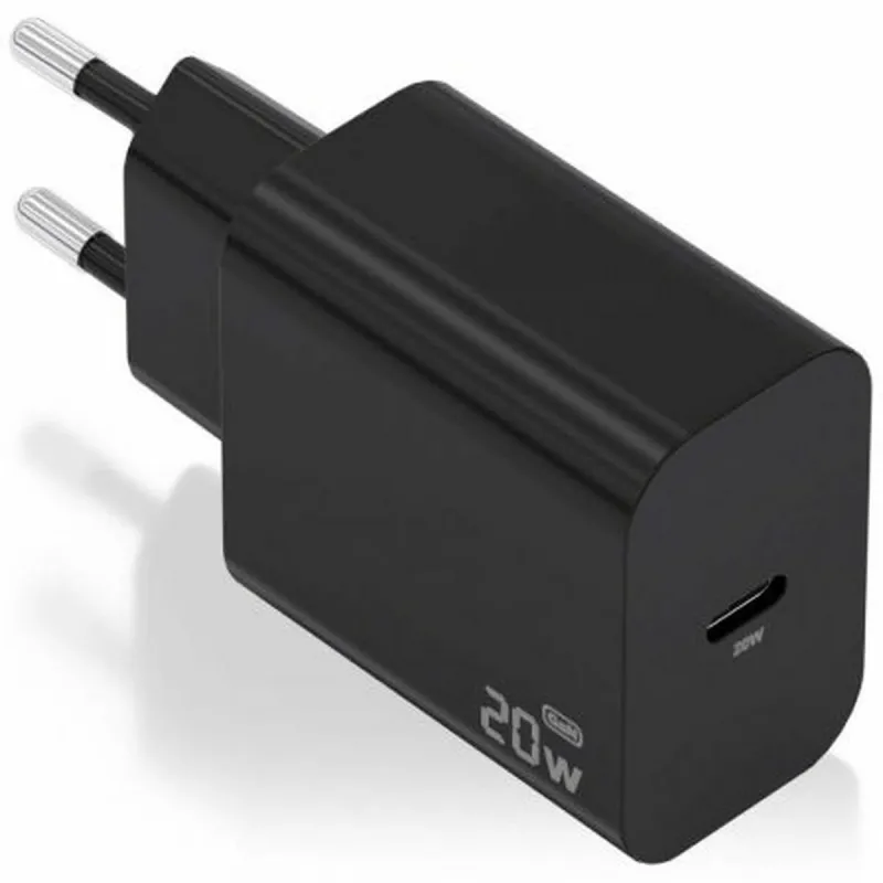 Sieninis įkroviklis Aisens A110-0939 Juoda 20 W