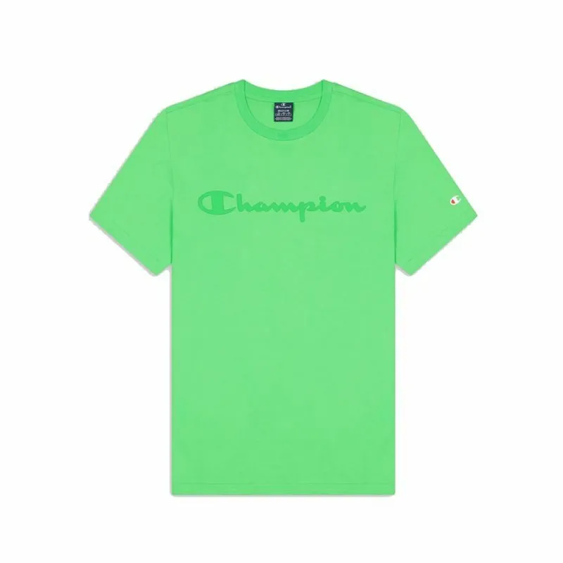 Футболка с коротким рукавом мужская Champion 218531-GS024 Светло-зеленый
