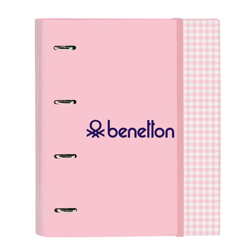 Rengaskansio Benetton Vichy Vaaleanpunainen A4