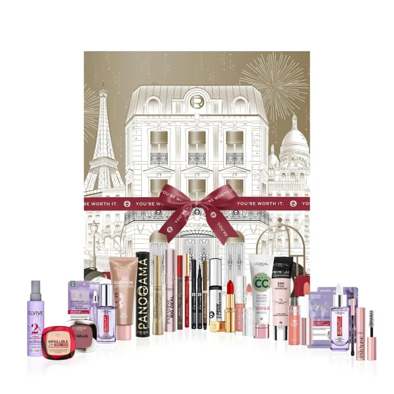 Kalėdinis kalendorius L'Oréal Paris CALENDARIO DE ADVIENTO (Naudoti A)