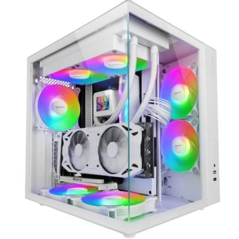 ATX Semi-tower Korpus Mars Gaming MCVONEW Valge