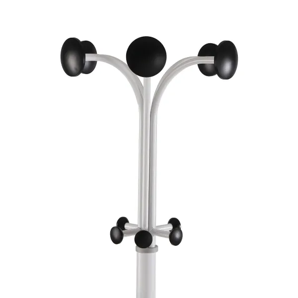 Coat Rack Versa Veko White Metal