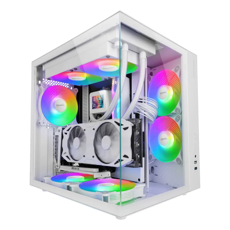 ATX Semi-tower Korpus Mars Gaming MCVONEW Valge
