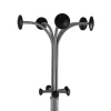 Coat Rack Versa Veko Silver Metal