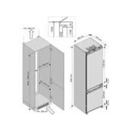 Fridge BEKO BCNA306E4SN 194