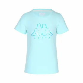 Детский Футболка с коротким рукавом Kappa 36174CW-871 Небесный синий