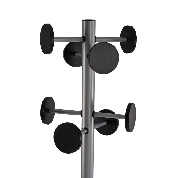 Coat Rack Versa Tora Silver Metal