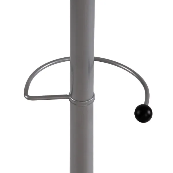 Coat Rack Versa Tora Silver Metal