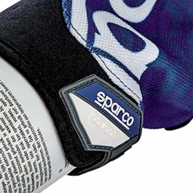 Men's Driving Gloves Sparco MECA 3 Sininen Koko L