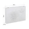 Decorative box Versa Paper MDF Wood