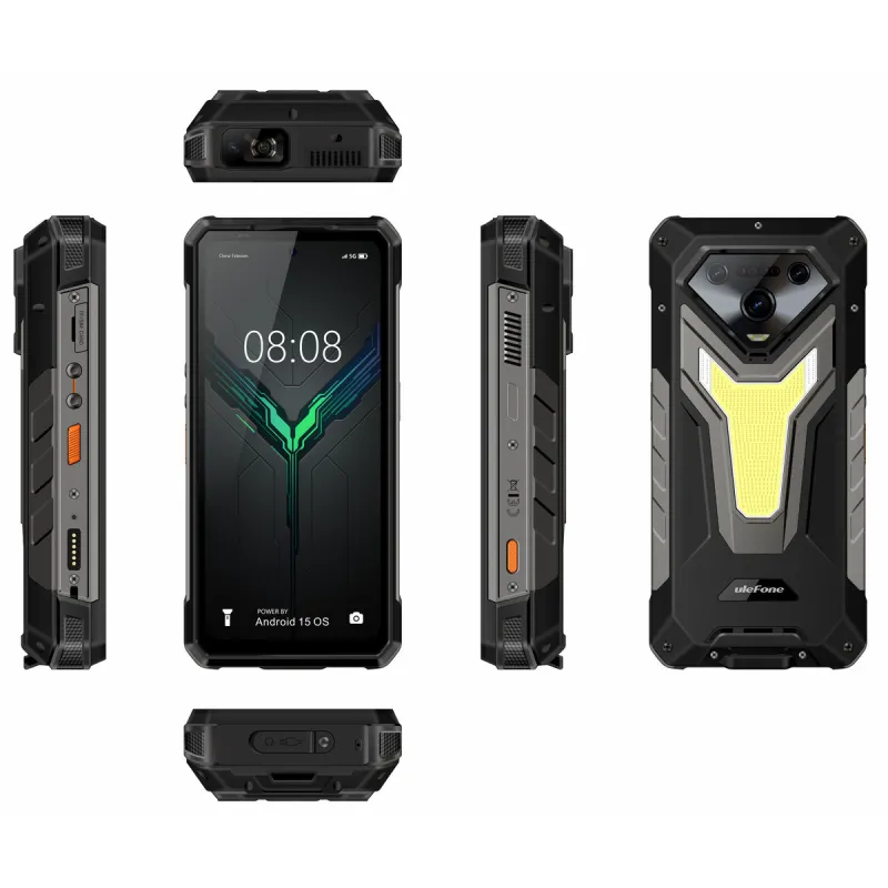 Išmanusis Telefonas Ulefone ARMOR 34 PRO 16 GB 512 GB Juoda 6,78" Mediatek Dimensity 6100+