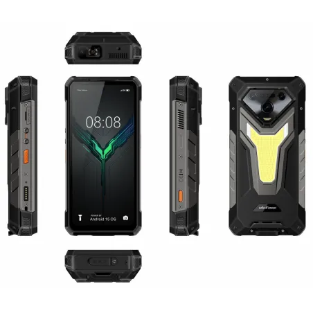 Išmanusis Telefonas Ulefone ARMOR 34 PRO 16 GB 512 GB Juoda 6,78" Mediatek Dimensity 6100+