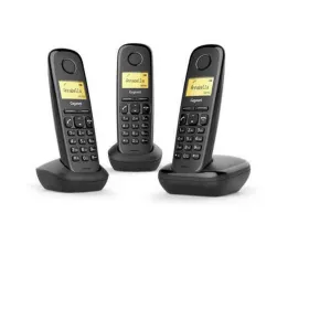 Belaidis telefonas Gigaset A170 TRIO 1,5" Juoda