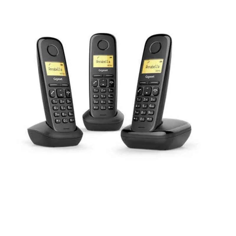 Беспроводный телефон Gigaset A170 TRIO 1,5" Чёрный