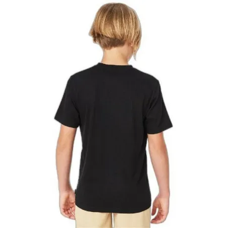 Детский Футболка с коротким рукавом Rip Curl KTEZF4-90 Чёрный