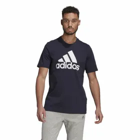 Футболка с коротким рукавом мужская Adidas GK9122 Темно-синий (S)