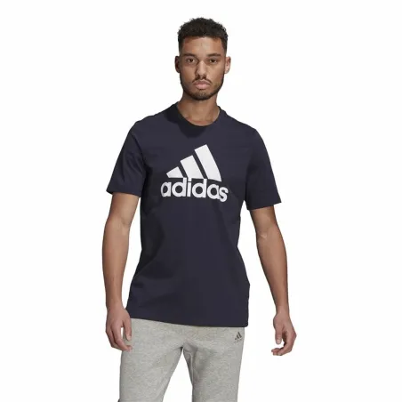Футболка с коротким рукавом мужская Adidas GK9122 Темно-синий (S)
