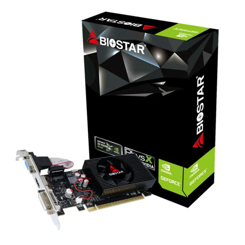 Graphics card Biostar NVIDIA GT 730 LP 2 GB DDR3 NVIDIA GeForce GT 730 2 GB