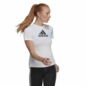 Футболка с коротким рукавом женская Adidas GL3821 Белый (XS)