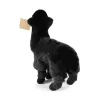 Rappa - Plush Realistic Black Llama 23 cm Eco-Friendly