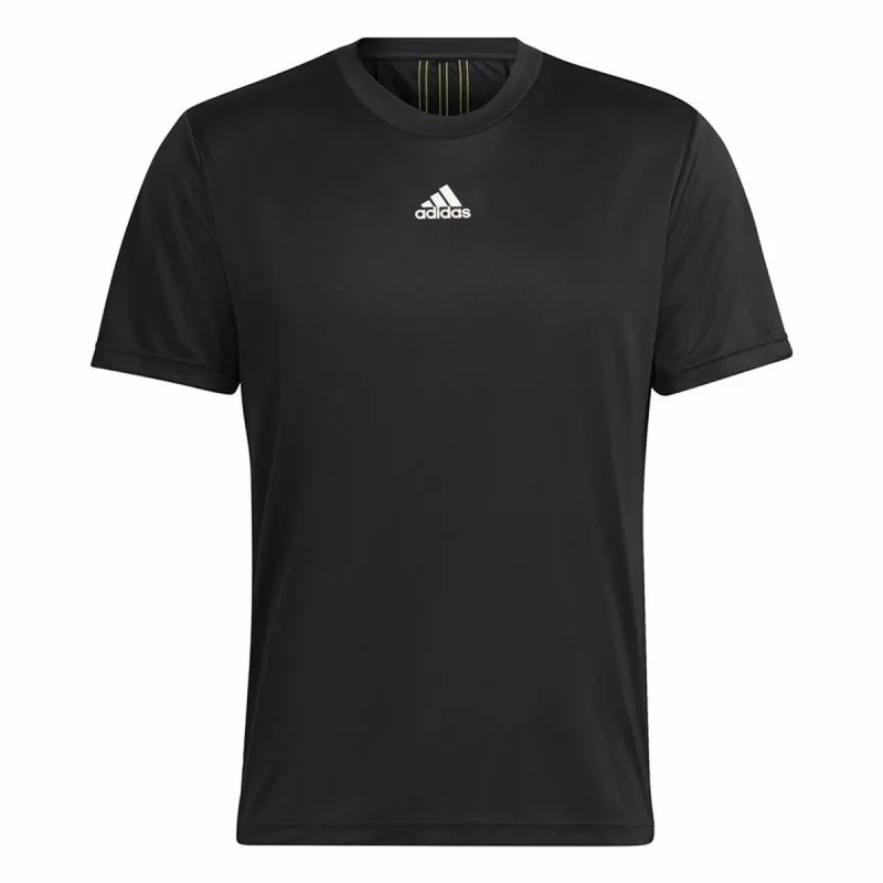 Футболка с коротким рукавом мужская Adidas HN8506 Чёрный (XS)