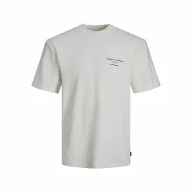 Футболка с коротким рукавом мужская Jack & Jones 12245400-177707 Белый (M)