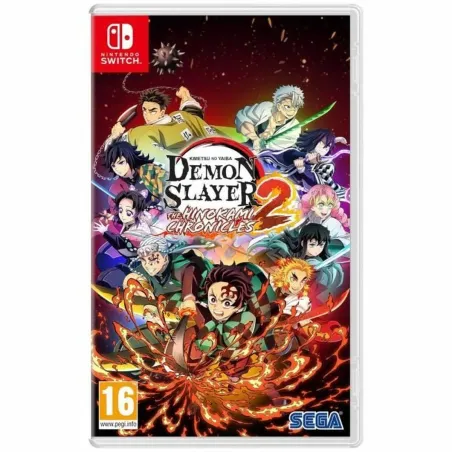 Videospēle priekš Switch SEGA Demon Slayer Kimetsu No Yaiba The Hinokami Chronicles 2