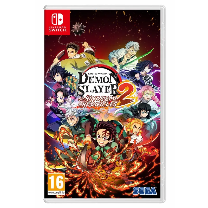 Videospēle priekš Switch SEGA Demon Slayer Kimetsu No Yaiba The Hinokami Chronicles 2