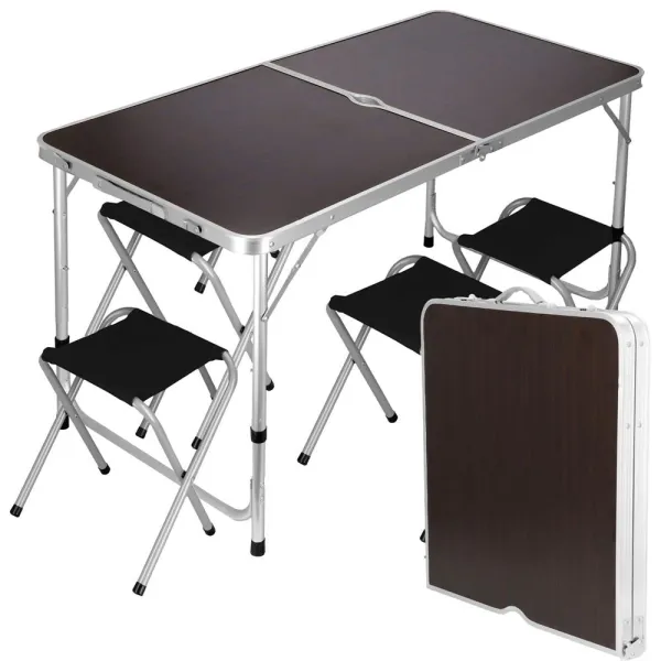 Туристический стол со стульями Springos CS0073 120 x 60 см