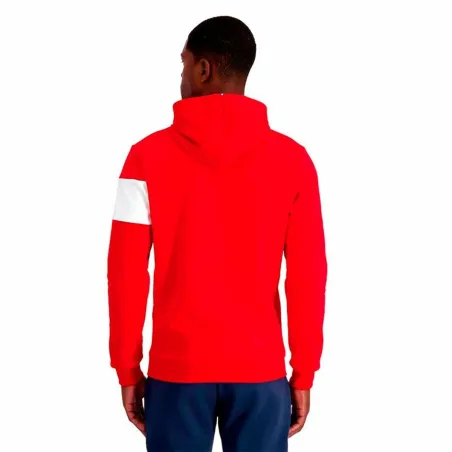 Vīriešu Sporta Krekls ar Kapuci Le coq sportif Bah N°1 Rouge Sarkans