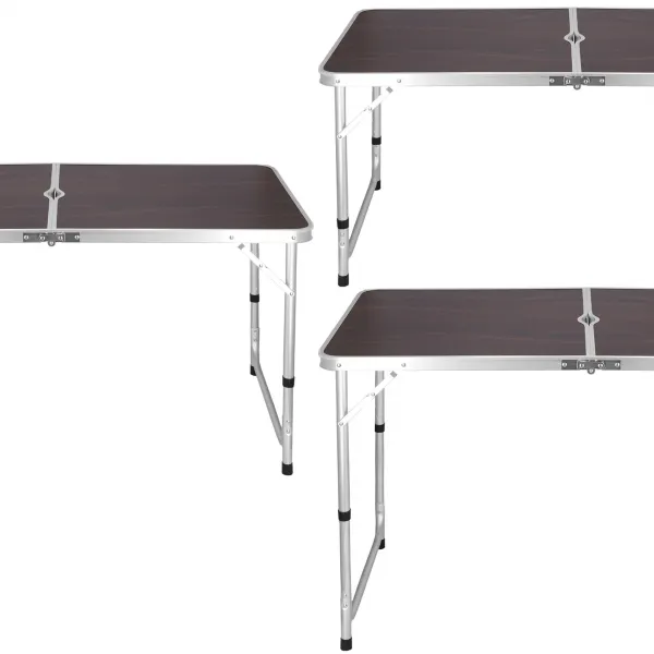Turistilaud toolidega Springos CS0073 120 x 60 cm