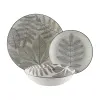 Tableware Versa Aylen Grey Porcelain 18 Pieces