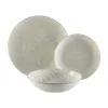 Tableware Versa Aylen Grey Porcelain 18 Pieces