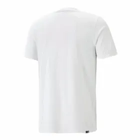 Vīriešu Krekls ar Īsām Piedurknēm Puma 538180 02 Balts (S)