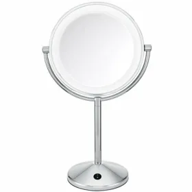 Suurentava Peili LED-Valolla Babyliss 9436E Teräs Ruostumaton teräs Kaksipuolinen