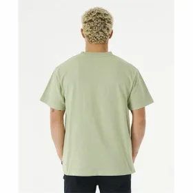 Vīriešu Krekls ar Īsām Piedurknēm Rip Curl 03LMTE-3396 Zils (M)