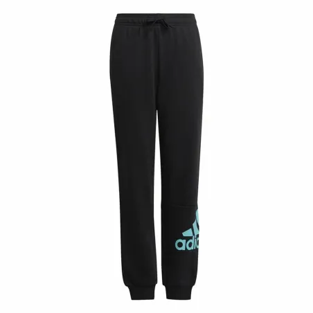 Garās sporta bikses Adidas Essentials French Terry Melns