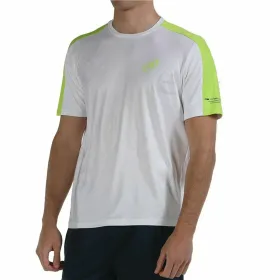 Vīriešu Krekls ar Īsām Piedurknēm Bullpadel MITAD-012 Balts