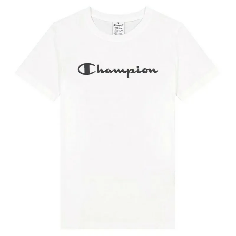 Футболка с коротким рукавом женская Champion 114911-WW001 Белый (M)