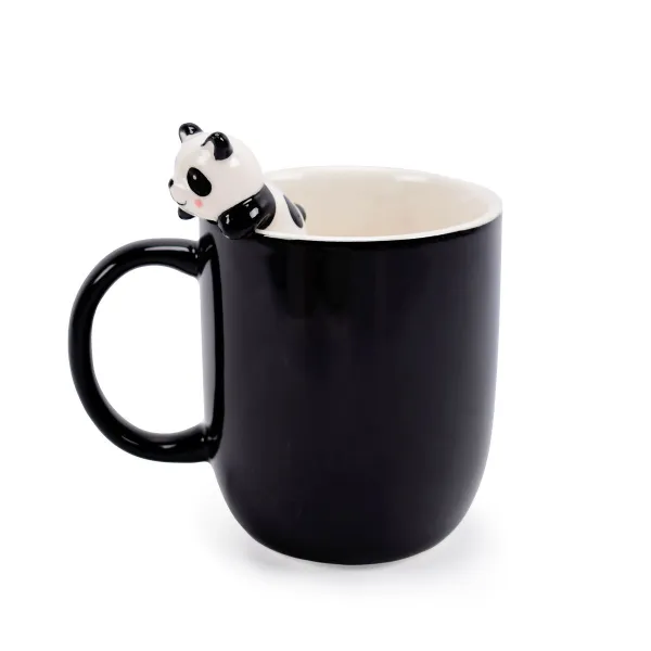Puodelis Versa Juoda Panda