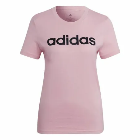 Футболка с коротким рукавом женская Adidas Розовый