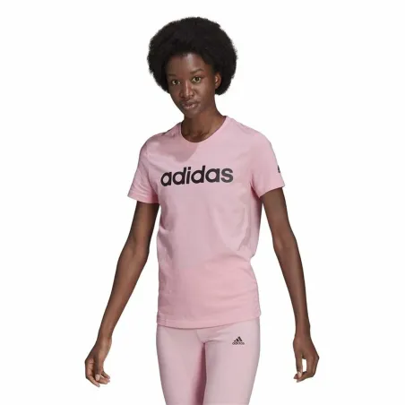 Футболка с коротким рукавом женская Adidas Розовый