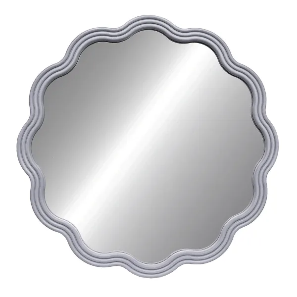 Wall mirror Versa Silver 3 x 60 x 60 cm