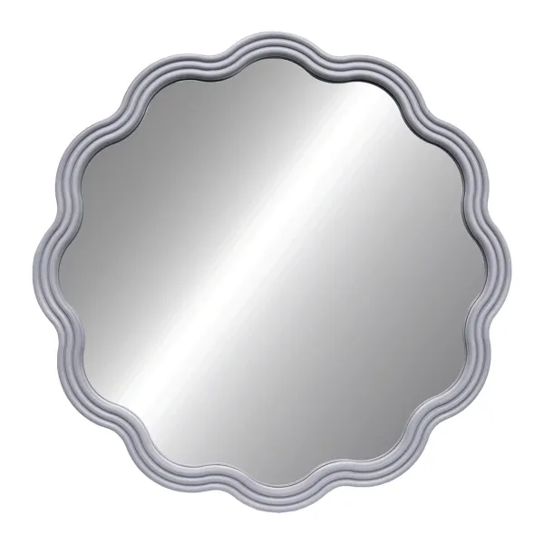 Wall mirror Versa Silver 3 x 60 x 60 cm
